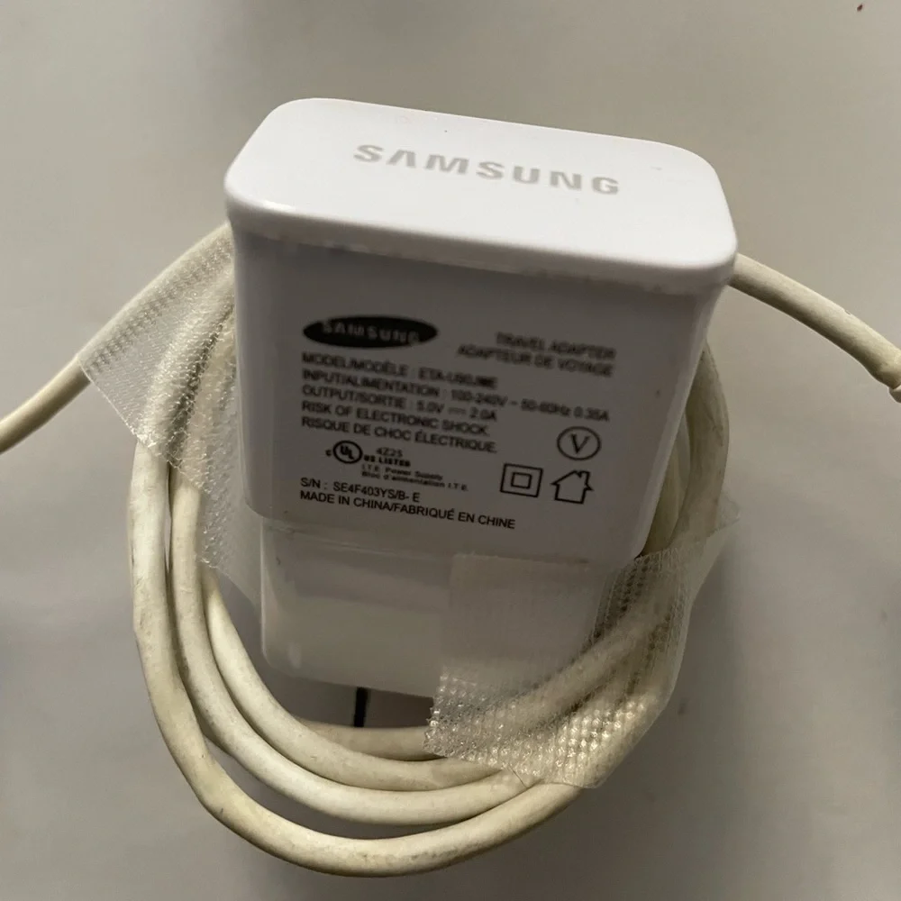 Samsung Travel Adopter Fast Charger + Charging Cable Lot of 3